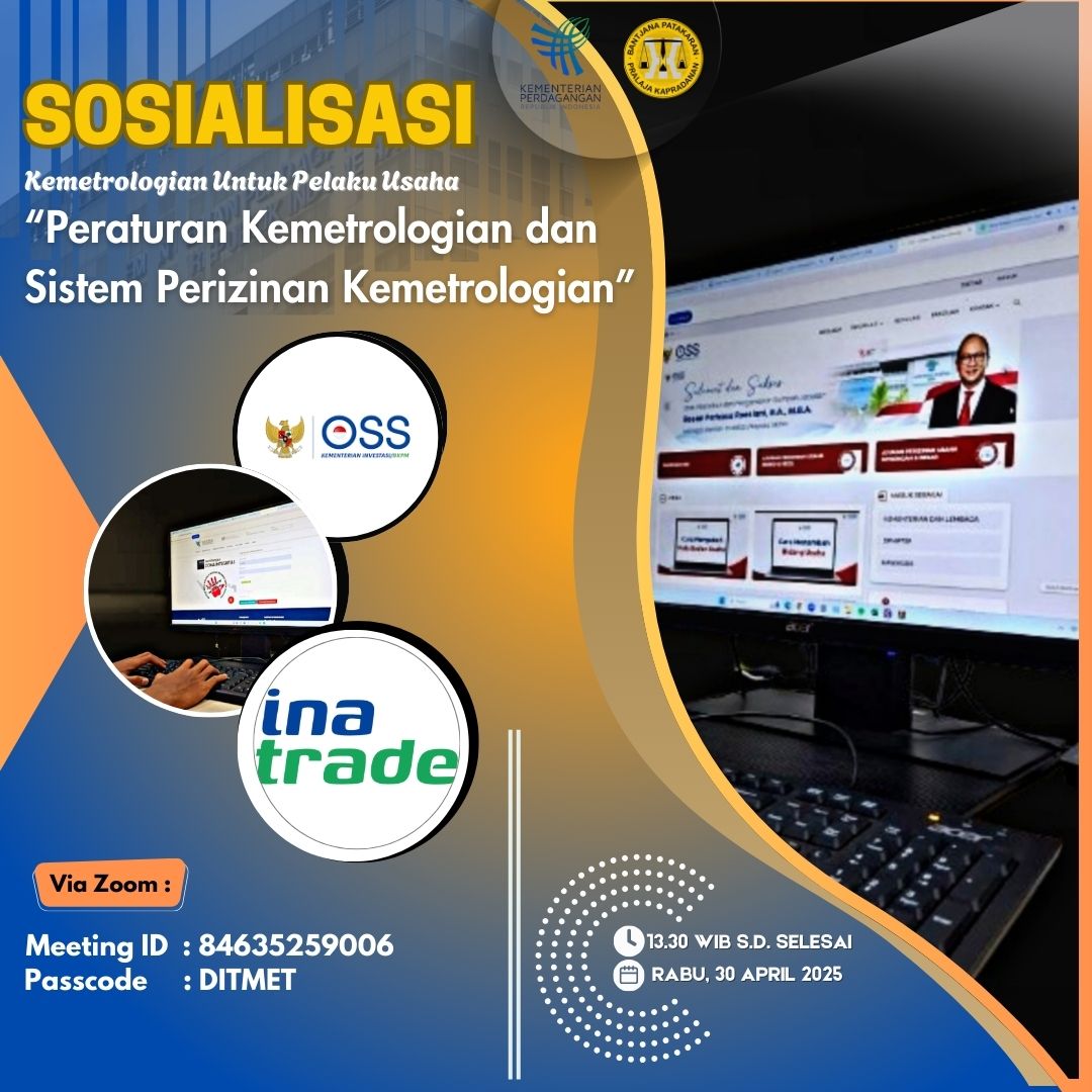 Sosialisasi kebijakan kemetrologian